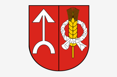 Herb gminy Niedrzwica Duża.